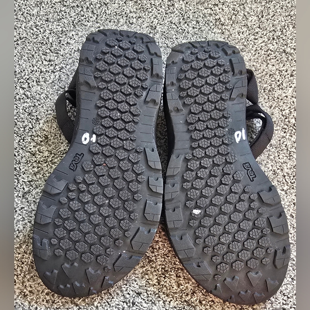 Teva M Hydratrek Black Men Trail Water Strap Sandal 1150510-BLK Size 10 - Picture 11 of 12
